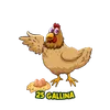 Lotto Pantera - 25 Gallina